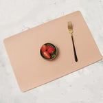 dessous verre moderne texturé cuir couleur vert orange noir beige bleu marron rouge minimaliste