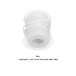 corde tissée blanche polyvalente rideaux stores decoration fenêtre 20m réglable polyester moderne
