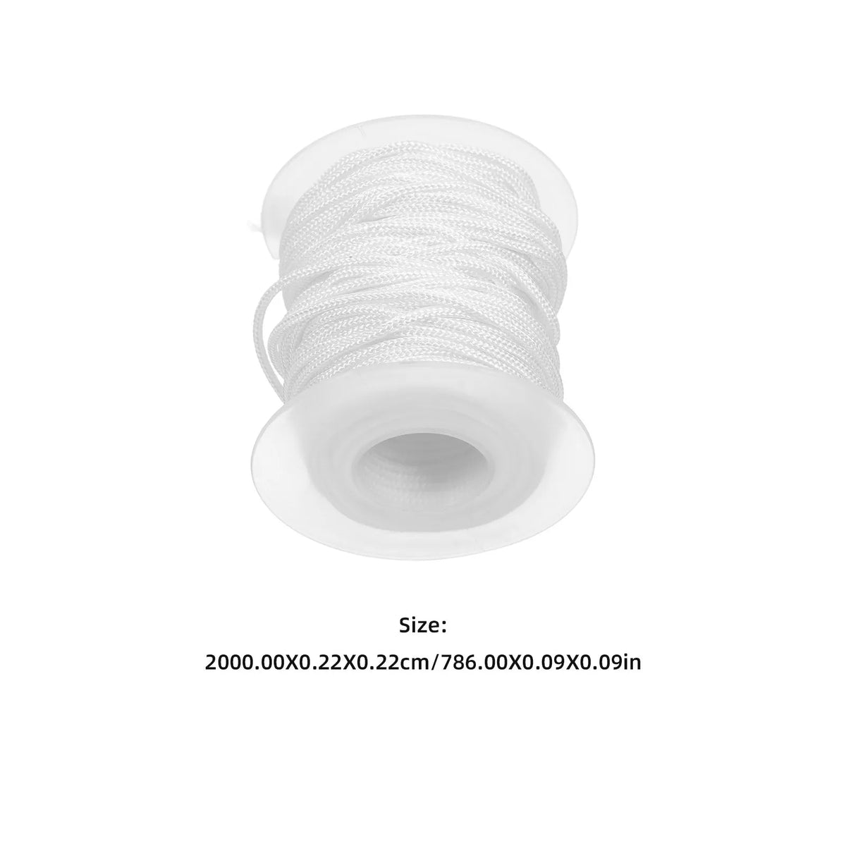 corde tissée blanche polyvalente rideaux stores decoration fenêtre 20m réglable polyester moderne