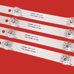 bande led transparente 900mm leds 3v moderne connecteurs