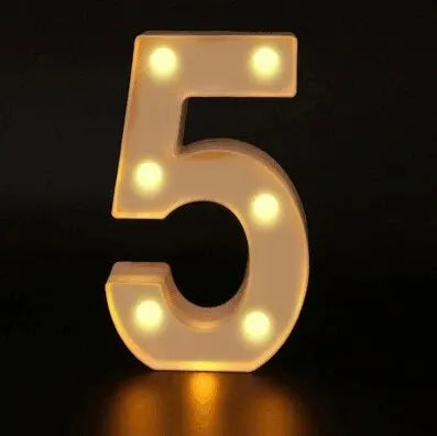 lettres lumineuses blanches brillantes veilleuse décoration maison mariage anniversaire vintage cœur transparent