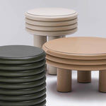 tabouret moderne minimaliste bois couleur gris contemporain salon decoration autonome