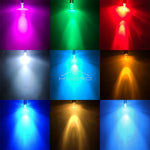 ampoules led pré câblées 5pcs ronde 3mm 20cm blanc rouge bleu vert jaune orange