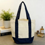 sac toile réutilisable uni multi usages respectueux environnement casual poche fixations blanc vert bleu