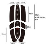 tapis traction surf antidérapants adhésifs noir bleu rouge moderne plein air surfing paddleboard