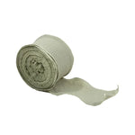 rubans plissés organza 4cm multicolores adhésifs décoration cheveux emballage fleurs 9mètres rouleau
