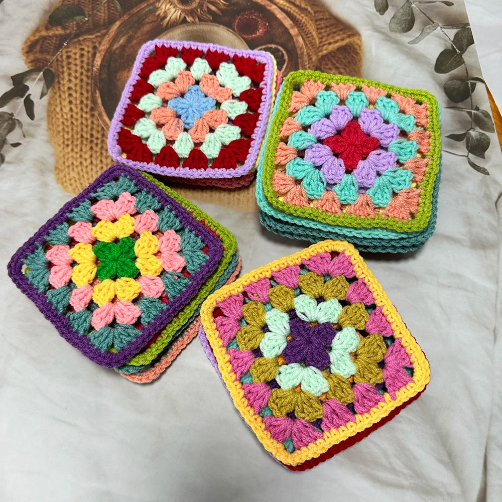Lot de napperons en crochet pastoral pour décoration d'intérieur