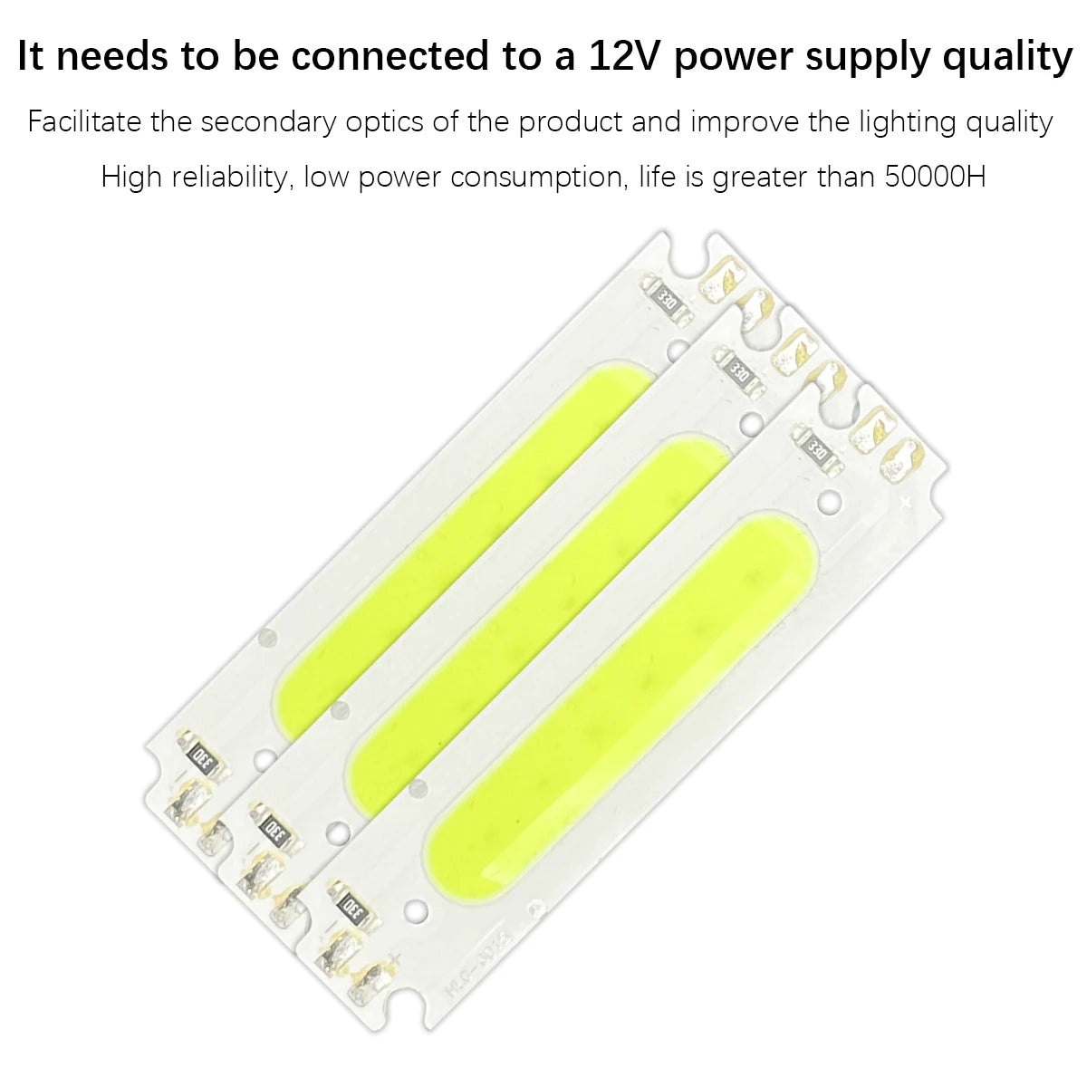 ampoules led cob 12v 2w vert clair orange blanc modernes diodes puces aluminium