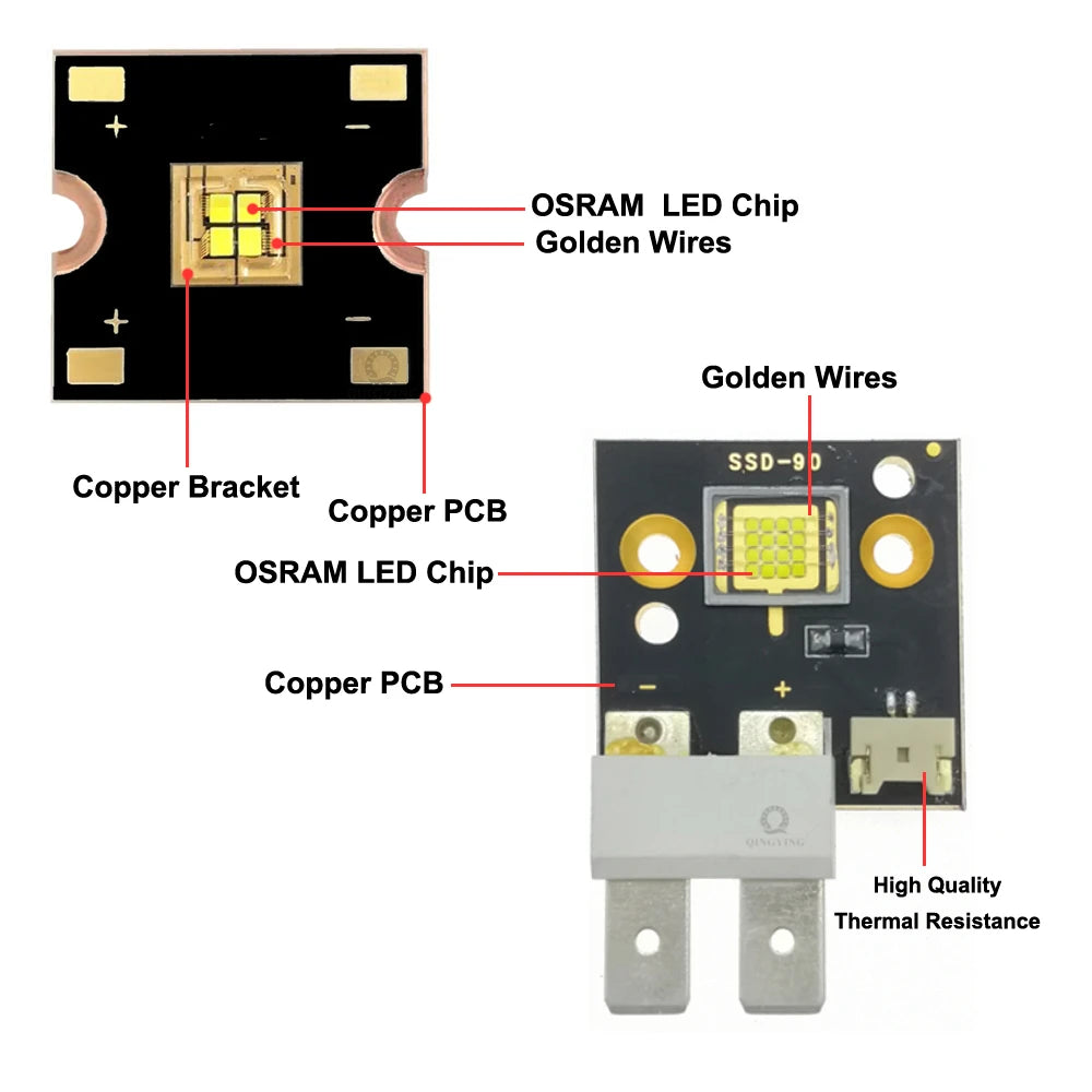 puce led haute puissance projecteur scène disco dj lampe tête mobile lumière blanche