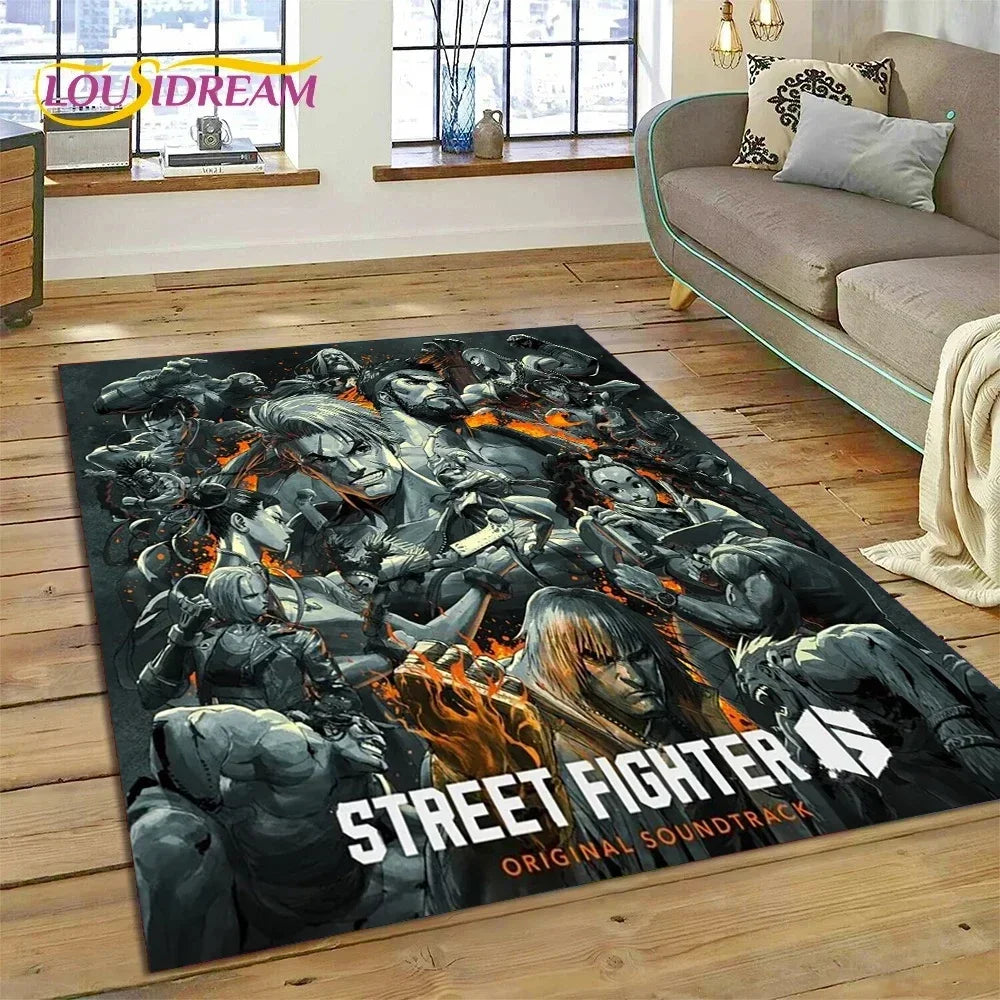 Tapis gaming Street Fighter vue d'ensemble