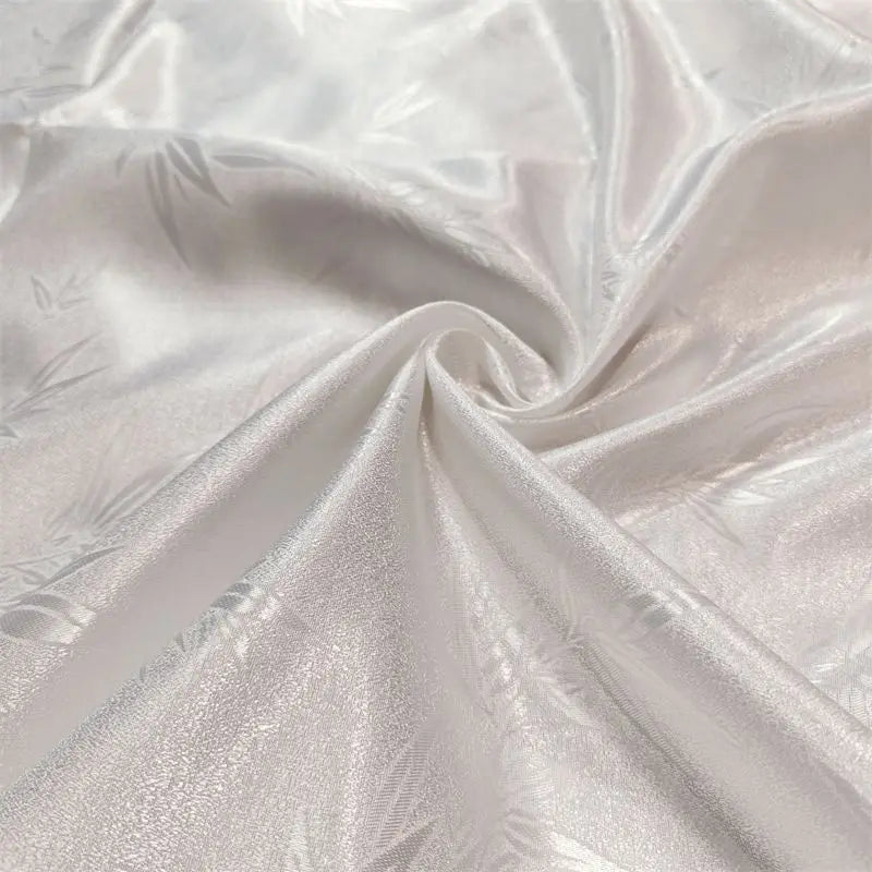 tissu brocart bambou vert rouge blanc élégant bricolage maison décor cosplay 150cm polyester