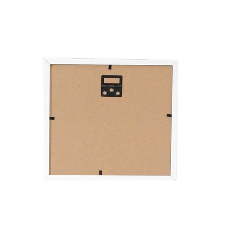 cadre photo transparent minimaliste blanc fentes billets set 15x15cm 20x20cm 29x29cm