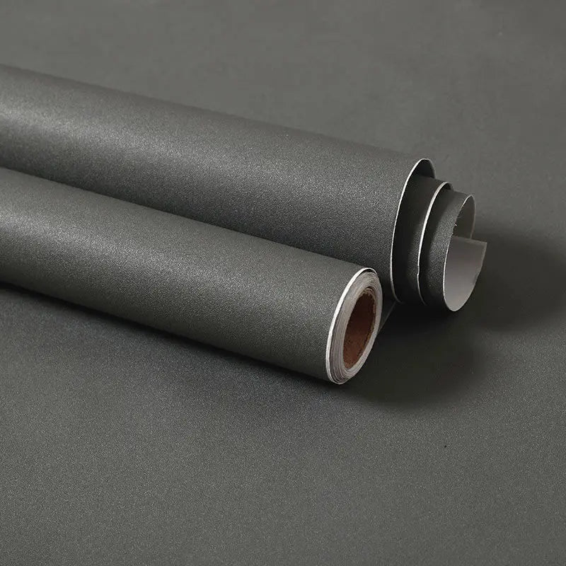 papier peint adhésif gris noir imperméable anti moisissure sans formaldéhyde respectueux environnement cuisine chambre
