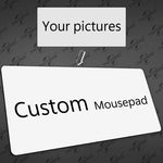 tapis souris personnalisable motif forêt blanc noir texture moderne minimaliste