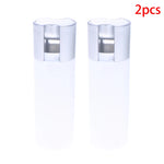 flacons atomisateurs blancs modernes capsules rechange inclusaires lisses opaques