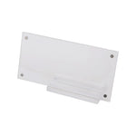 support billet transparent moderne billet 100 dollars protection collection décoration maison