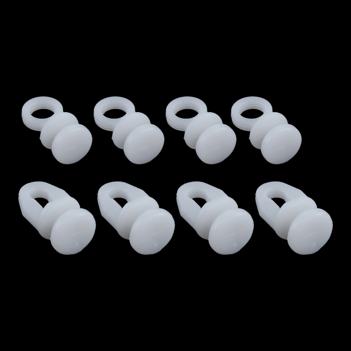 clips fixation blancs plastique moderne rideau polonais accessoires rideau clips suspension