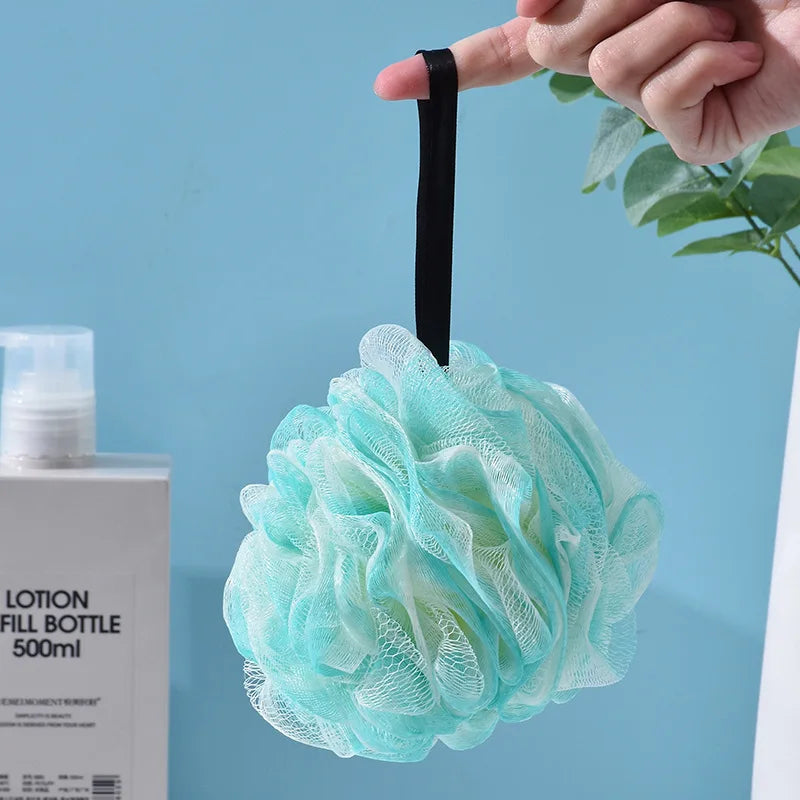 boule bain douce maille fine moderne noir rose blanc durable absorbant