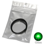 ruban led 100 pièces noir blanc rouge vert bleu jaune orange rose uv moderne