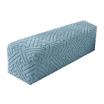 couvre accoudoirs canapé moderne doux polyester coton couleur gris rose bleu clair vert pastel
