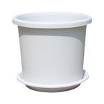 pots fleurs vert clair moderne drainage support jardin balcon 14x12cm 17.5x15cm 21.5x17.8cm