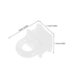 clips rideau transparents moderne volets pvc accessoires fenetre glisseurs plastique