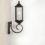 lampe murale noire classique transparente détecteur mouvement entrée couloir chambre coucher