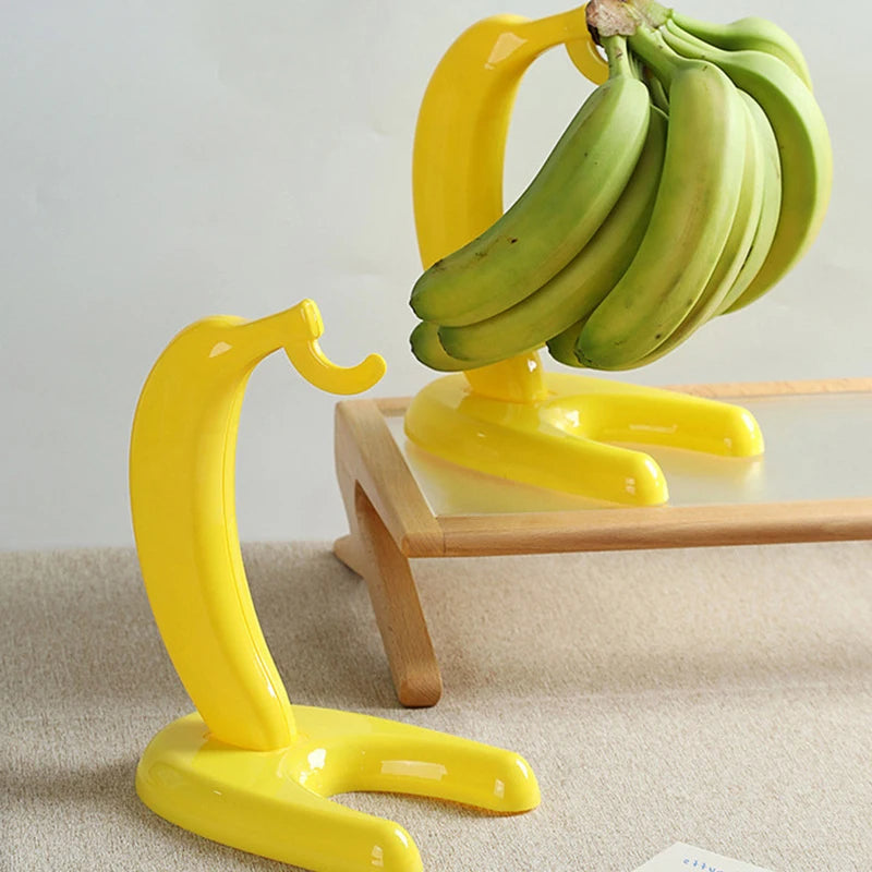 support comptoir bananes jaune vif réutilisable cuisine décoratif ludique multipleUsageIdéoré