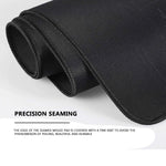 tapis souris gaming extra large noir orange chats étoiles constellation cartoon