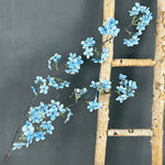 guirlande fleurs artificielles naturelles intérieur décoration maison blanc rose violet bleu rouge