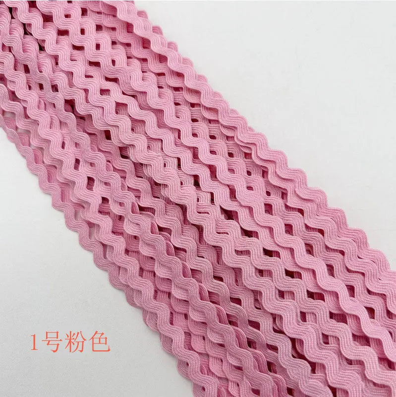 ruban plissé ric rac dentelle zigzag 5mm couture bricolage décoration couture textile décoratif