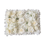panneau mural floral rose romantique peonies hortensias chrysanthemes decoration mariage anniversaireextérieur