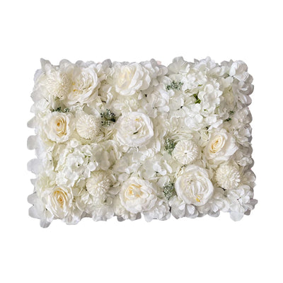 panneau mural floral rose romantique peonies hortensias chrysanthemes decoration mariage anniversaireextérieur