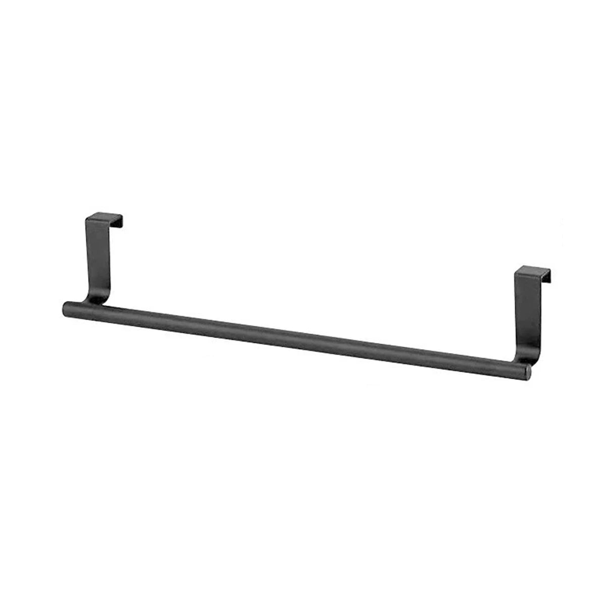 porte serviettes mural acier inoxydable noir gris moderne clips serviettes franges 23cm 36cm