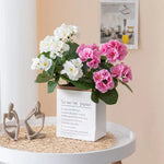 fleurs artificielles soie rose rouge blanc modernes décoration mariage anniversaire extérieur bouquet minimaliste
