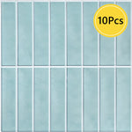 Carreaux mur rose pâle 3d autoadhésifs modernes 30x30cm imperméables antimoisissures thermiques