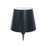 lampe table led rechargeable noir moderne switch tactile tringle fixeDecorationBureauVACANCES