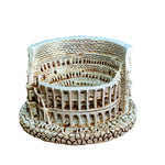 statuette réplique colisée romaine résine architecture antique décoration maison jardin miniature exposée roma