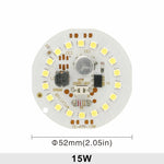 plaque led circulaire diodes blanc moderne 5w 7w 9w 12w 15w 18w 220v
