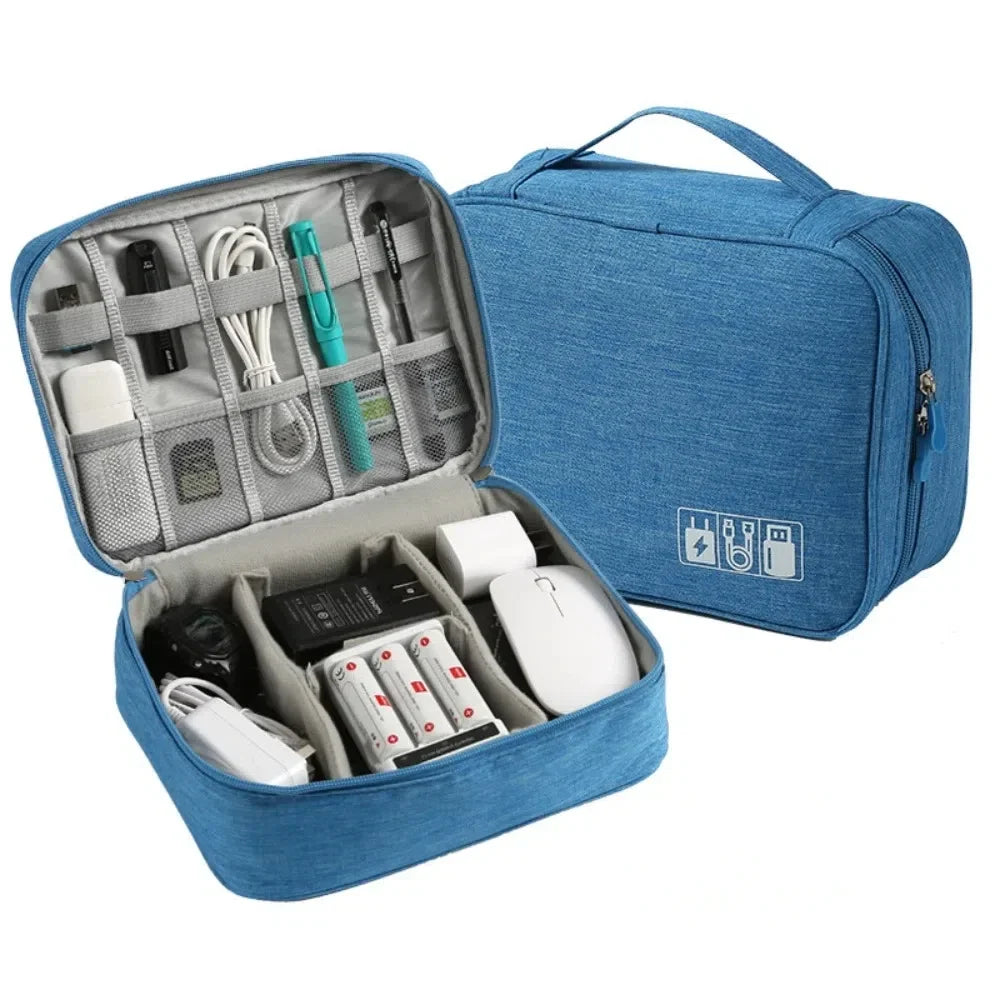 Sac outils gris toile anti odeur zips accessoires tabac moderne rechargeable