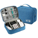 Sac outils gris toile anti odeur zips accessoires tabac moderne rechargeable
