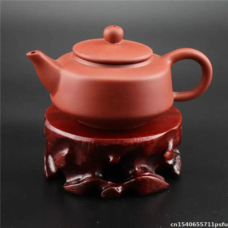 support bois massif sculpté socle décoratif traditionnel figurine vase pot plante objet