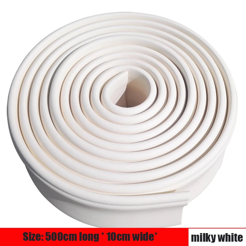 bande adhésive murale blanc marron rayures concentriques moderne autoadhésive pvc opaques intérieur extérieur 5m