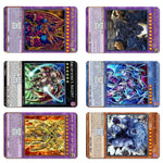 autocollants carte crédit yu gi oh violet multicolore illustrations brillantes adhésifs cartes jeu dimension
