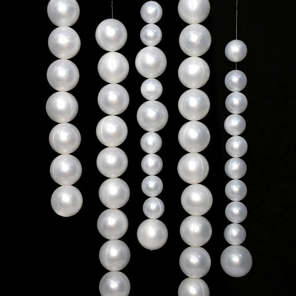 guirlande blanches mariage anniversaire décoration élégante occasion fête rondes brillantes