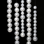 guirlande blanches mariage anniversaire décoration élégante occasion fête rondes brillantes
