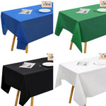 nappes jetables blanches imperméables tables fêtes mariages extérieur lisses ourlets festonnés