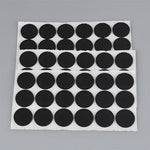 protecteurs meubles noirs adhésifs texturés anti dérapants pratique utilitaires 10 pièces 25mm