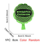 coussin sonore imperméable rouge vert bleu jaune carré noir blanc classique 21.5cm 12cm