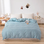 housse couette polyester 150x200cm rayures cœurs géométrique moderne chambre maisonversible minimaliste